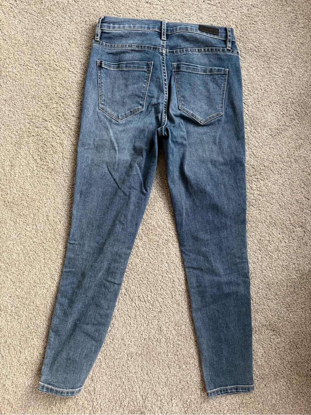 Nicole Miller Soho high rise ankle slim jeans rhinestone - Picture 6 of 7